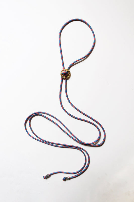 Button Bolo in Brass