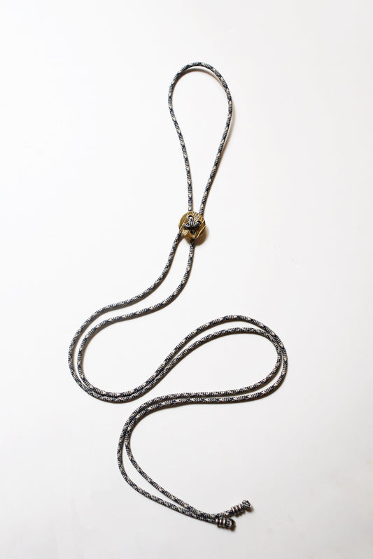 Button Bolo in Brass